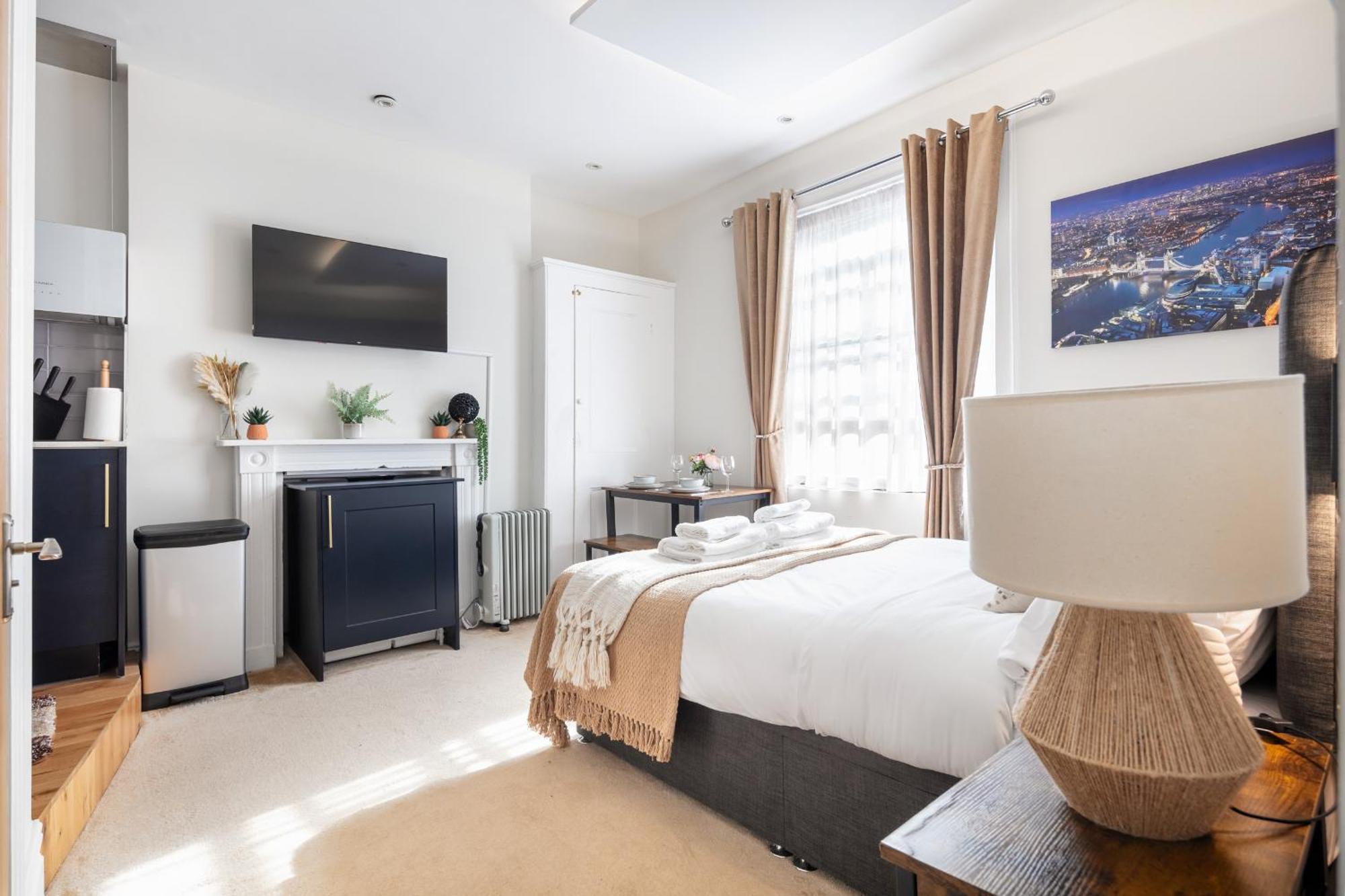 런던 Cosy Studio Close To King Cross 아파트 외부 사진